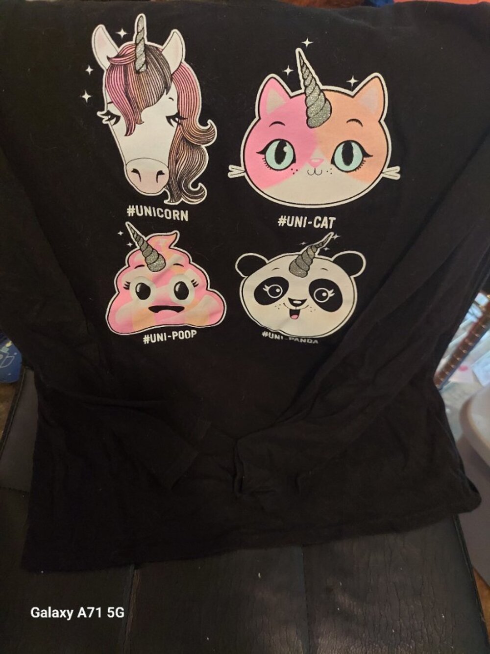 Girls Children's Place Long Sleeve Graphic T-Shirt